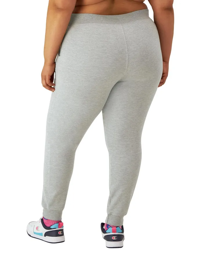 Powerblend Joggers C Logo 29034 Plus Size Oxford Grey Women Champion Pants