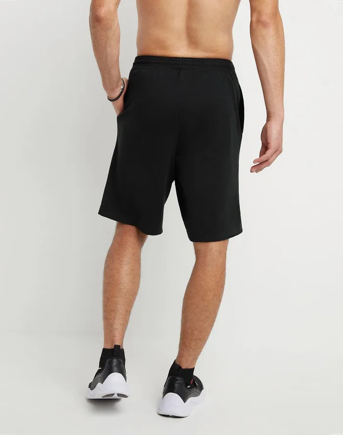 Powerblend Shorts Big C Logo 10034 Black Men Champion Shorts