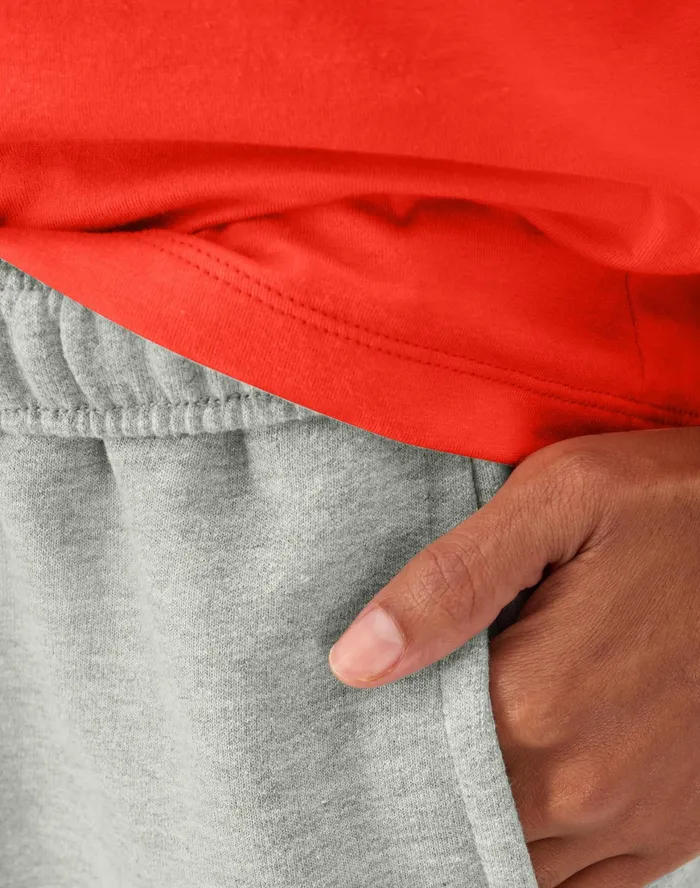 Powerblend Shorts C Logo 3034 Oxford Grey Women Champion Shorts