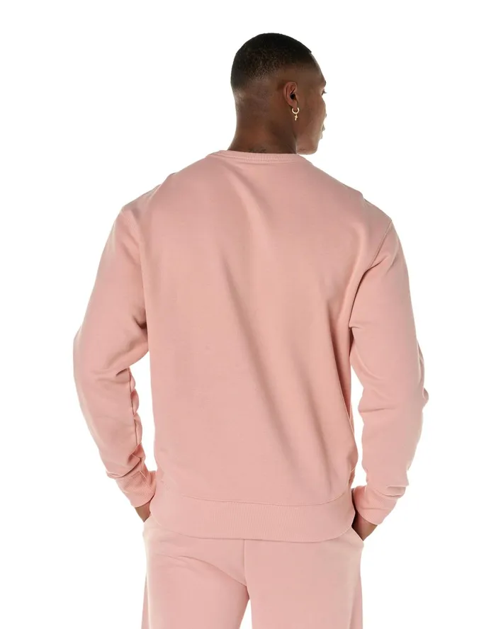 Premium Weave Crewneck Sweatshirt Double Pennant Graphic Pink Gleam Men Champion Hoodies and Sweatshirts