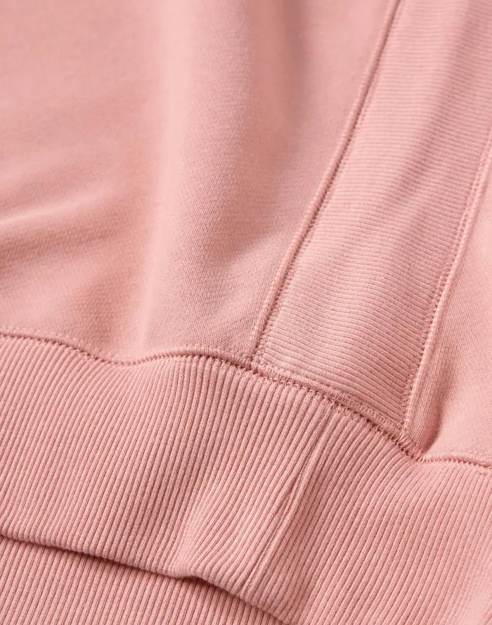 Premium Weave Crewneck Sweatshirt Double Pennant Graphic Pink Gleam Men Champion Hoodies and Sweatshirts