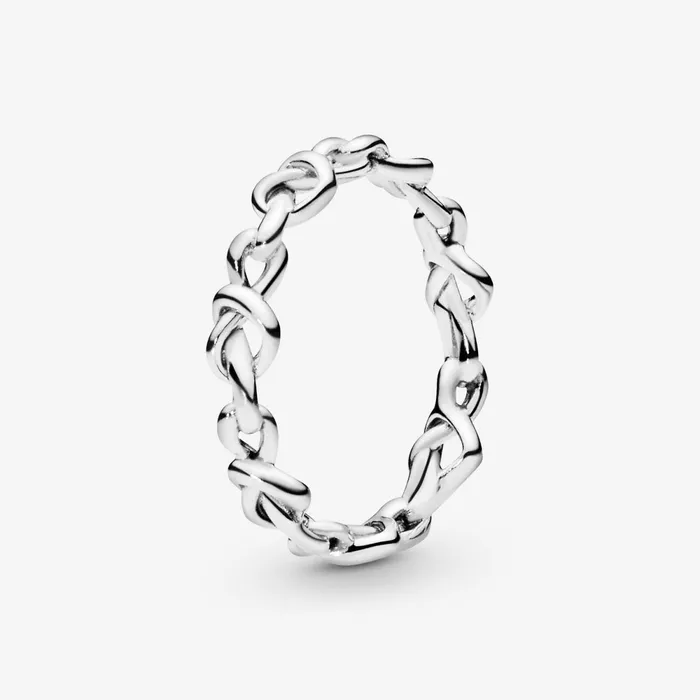 Promise Rings Women Pandora Knotted Hearts Ring