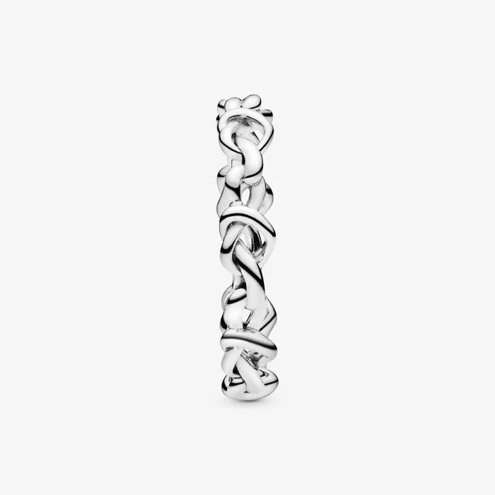 Promise Rings Women Pandora Knotted Hearts Ring