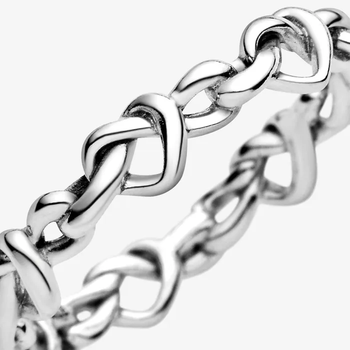 Promise Rings Women Pandora Knotted Hearts Ring