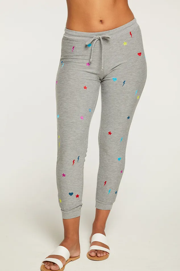 Rainbow Stitches Pant Womens Bottoms Chaser Brand