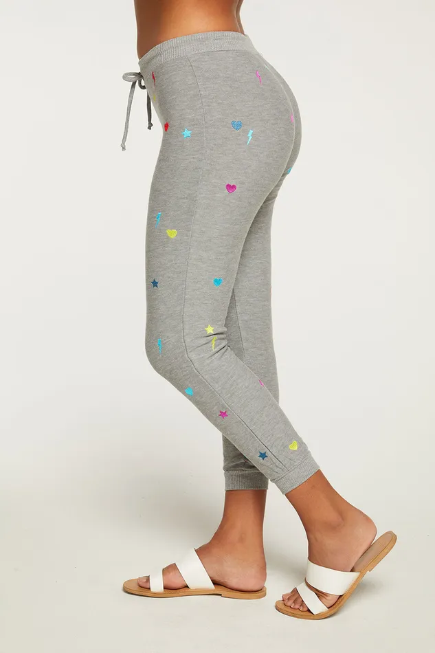 Rainbow Stitches Pant Womens Bottoms Chaser Brand Rainbow Stitches Pant Womens Bottoms Chaser Brand