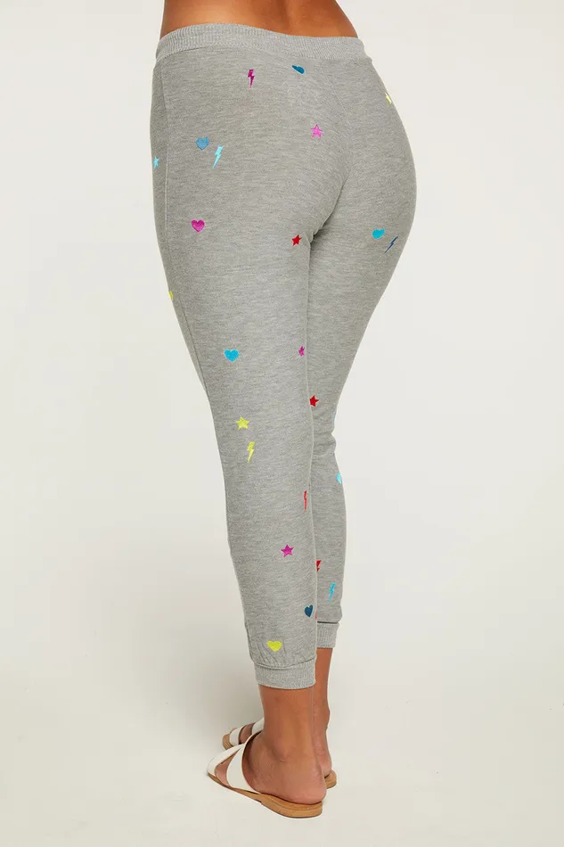 Rainbow Stitches Pant Womens Bottoms Chaser Brand Rainbow Stitches Pant Womens Bottoms Chaser Brand
