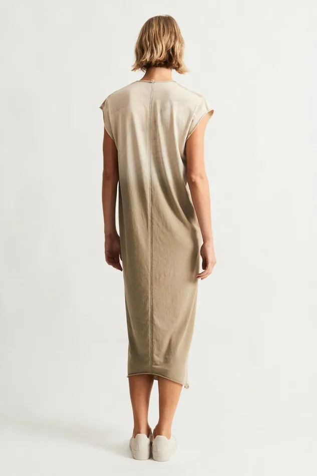 Raquel Allegra Faded Sand Cocoon Dress Women Jackets