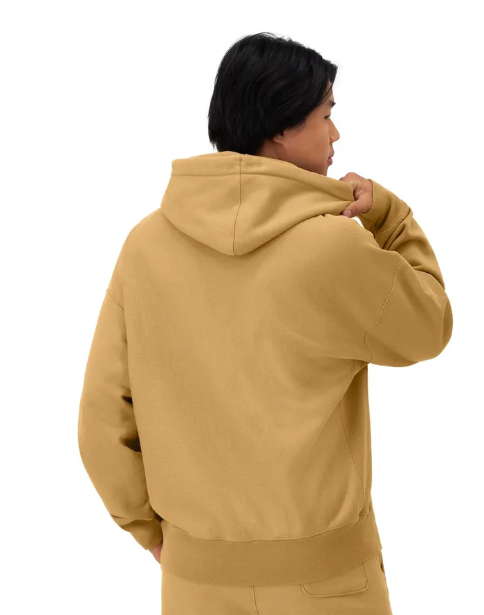 Reverse Weave Arena Hoodie Washed Tan Slacks Men Champion Hoodies and Sweatshirts