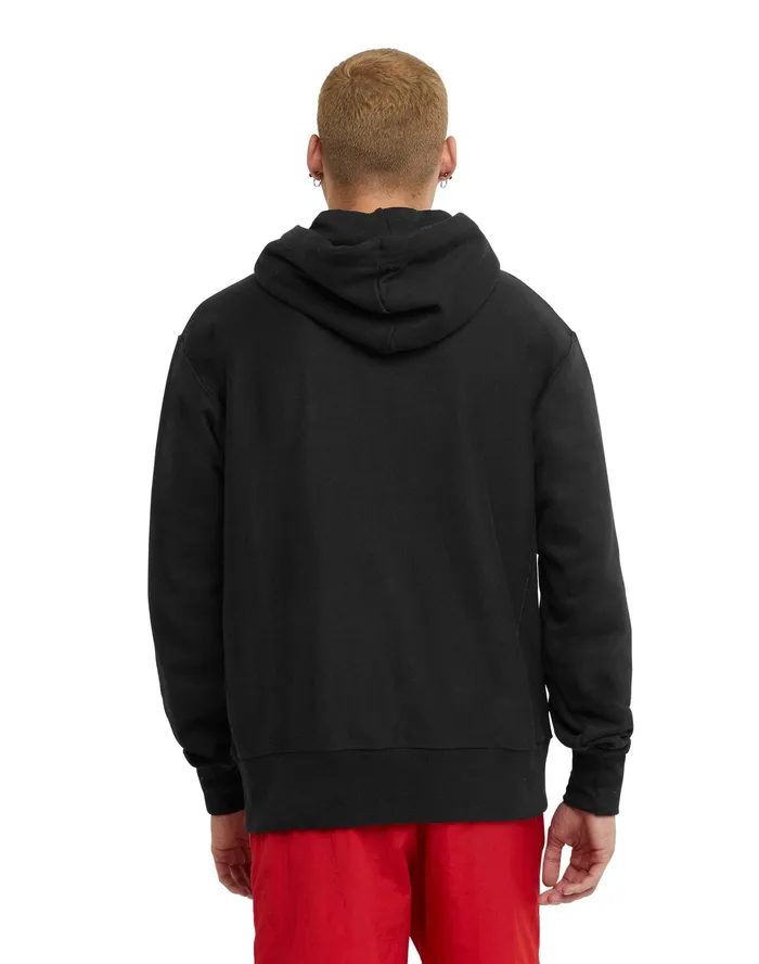 Reverse Weave Hoodie C Logo Black MenWomen Champion Hoodies and Sweatshirts
