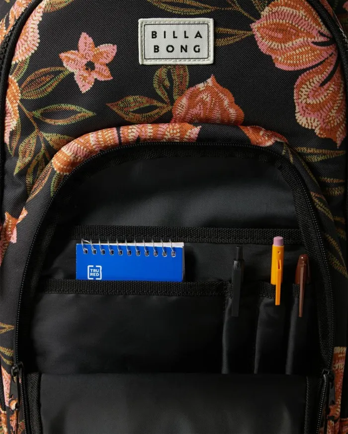 Roadie Backpack Black Pebble 2 Women Billabong Backpacks
