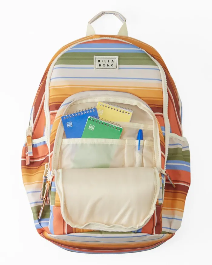 Roadie Backpack Orange Kiss Women Billabong Backpacks