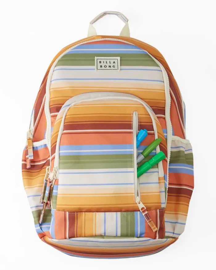 Roadie Backpack Orange Kiss Women Billabong Backpacks