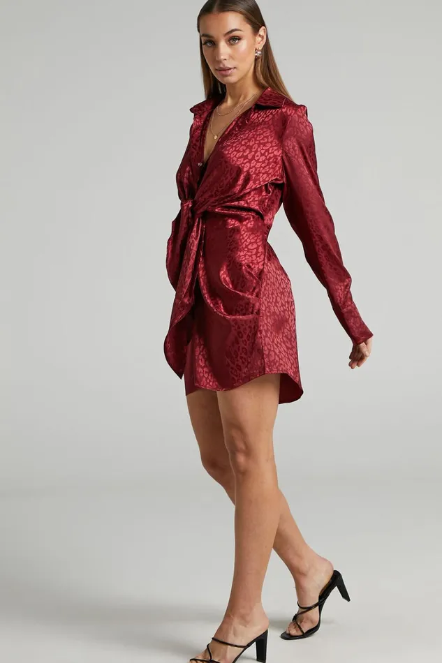 Runaway The Label 8211 Ruby Rose Dress In Cherry Women Showpo Dresses