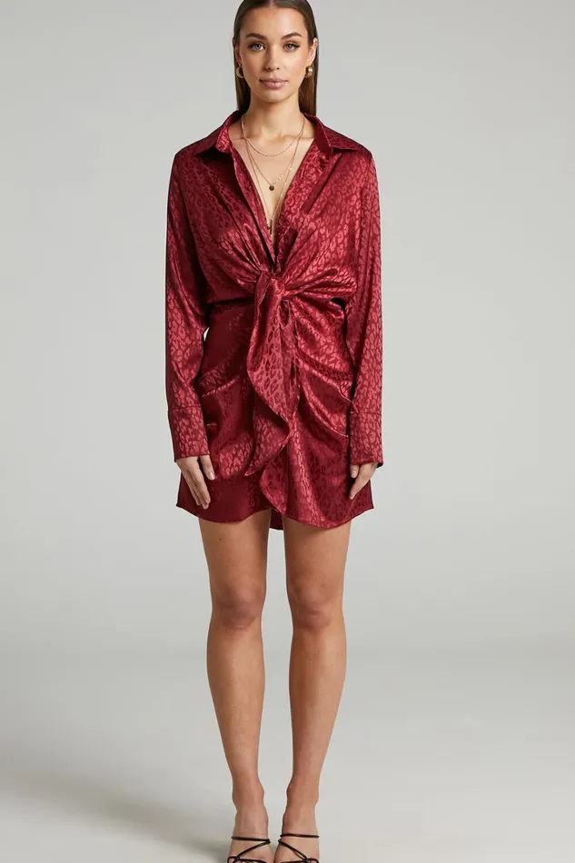 Runaway The Label 8211 Ruby Rose Dress In Cherry Women Showpo Dresses