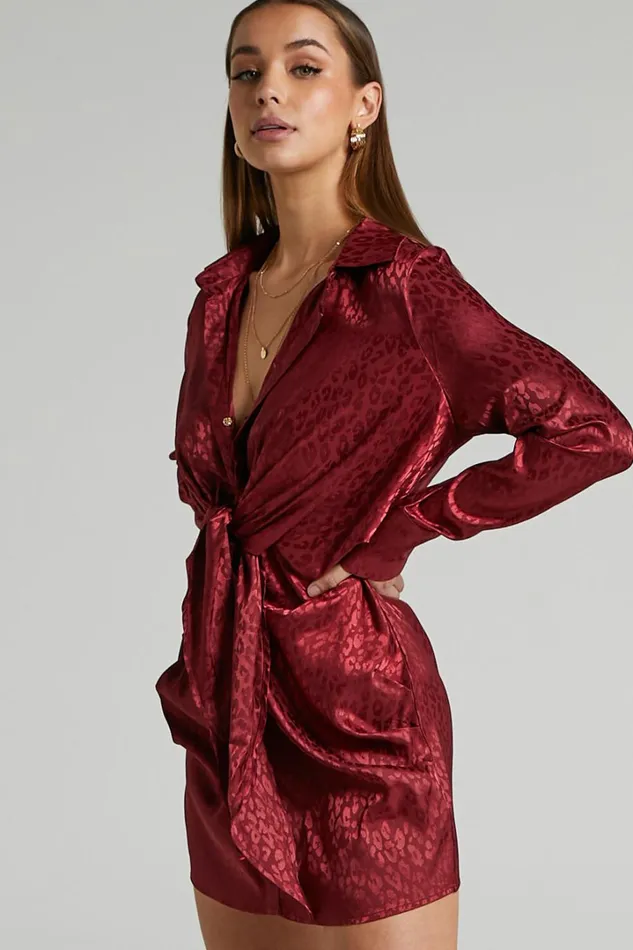 Runaway The Label 8211 Ruby Rose Dress In Cherry Women Showpo Dresses