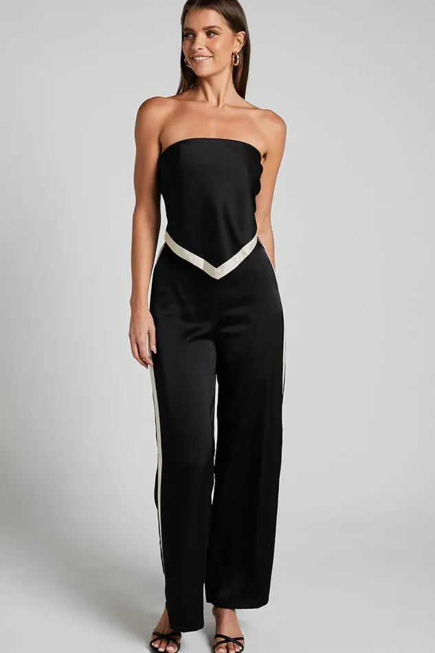 Runaway The Label 8211 Turner Pant In Black Women Showpo Pants