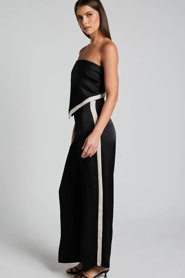 Runaway The Label 8211 Turner Pant In Black Women Showpo Pants