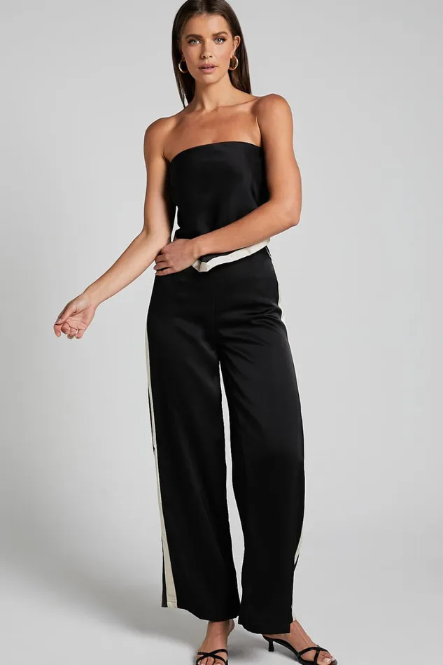 Runaway The Label 8211 Turner Pant In Black Women Showpo Pants