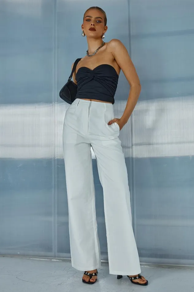 Runaway The Label Basic SATARI STRAPLESS TOP Black 8211 Women