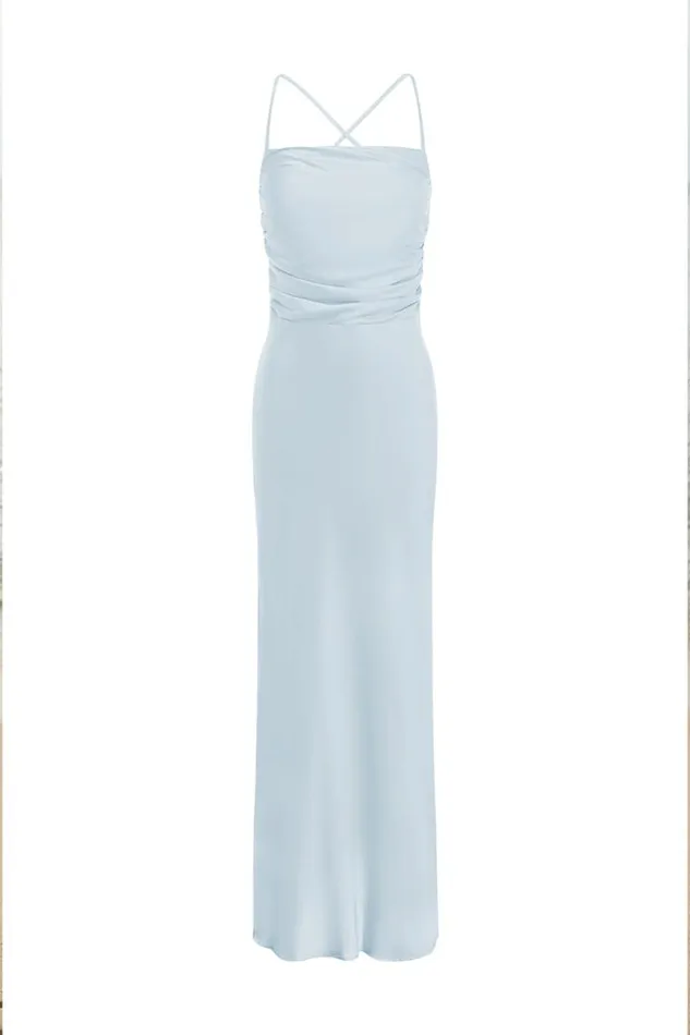 Runaway The Label Maxi Dresses LUCIENNE MAXI DRESS Ice Blue 8211 Women