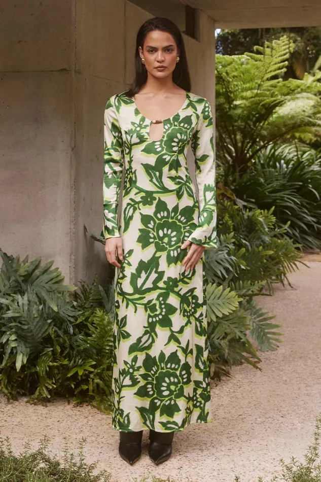 Runaway The Label Maxi Dresses MIRAGE MAXI DRESS Luela Print 8211 Women