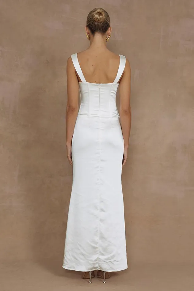 Runaway The Label Maxi Dresses OURA MAXI DRESS Ivory 8211 Women