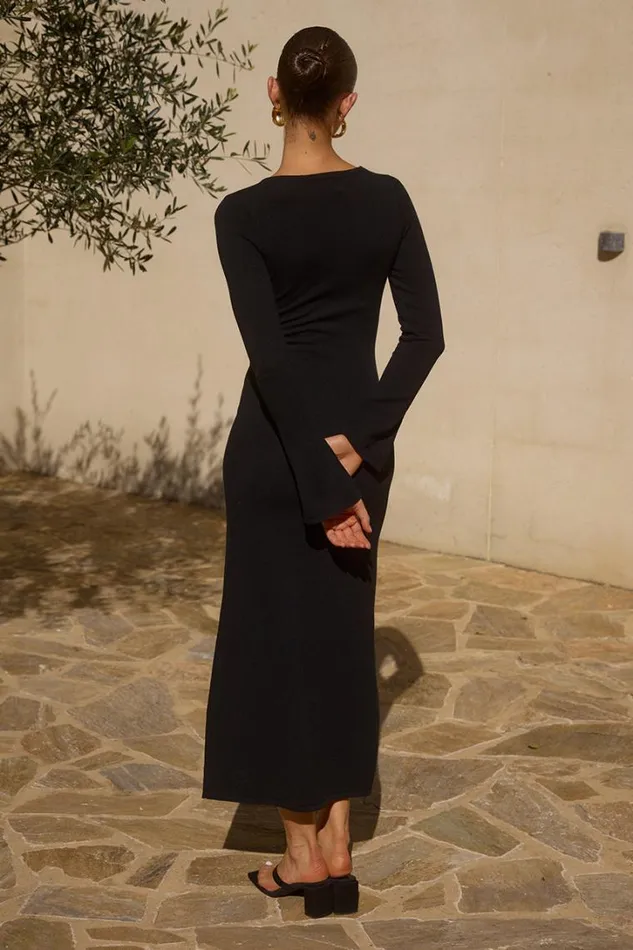 Runaway The Label Maxi Dresses RAYE MIDI DRESS Black 8211 Women