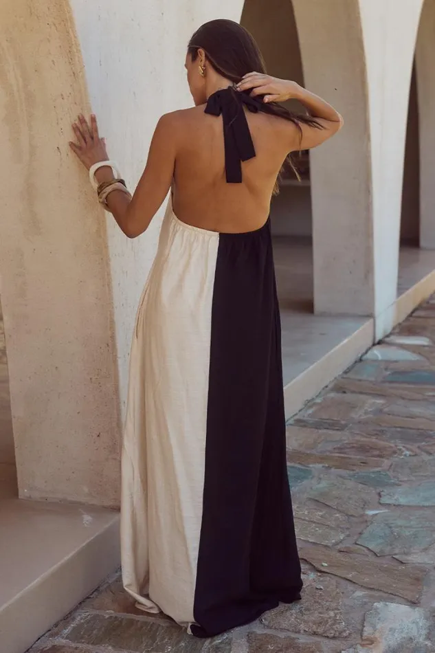 Runaway The Label Maxi Dresses RIVIERA MAXI DRESS Blacksand 8211 Women