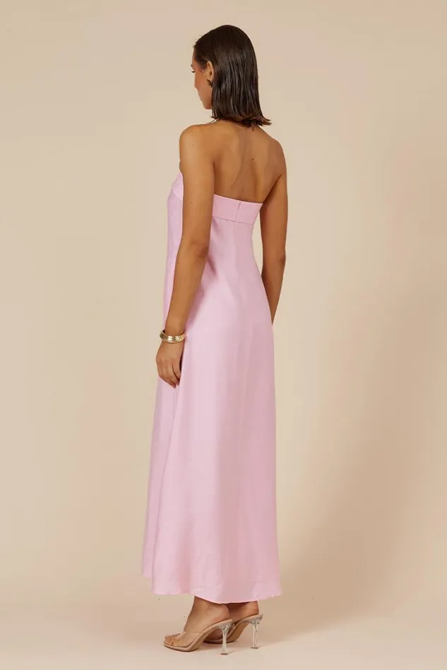 Runaway The Label Maxi Dresses SAPHIRA MAXI DRESS Bubblegum 8211 Women