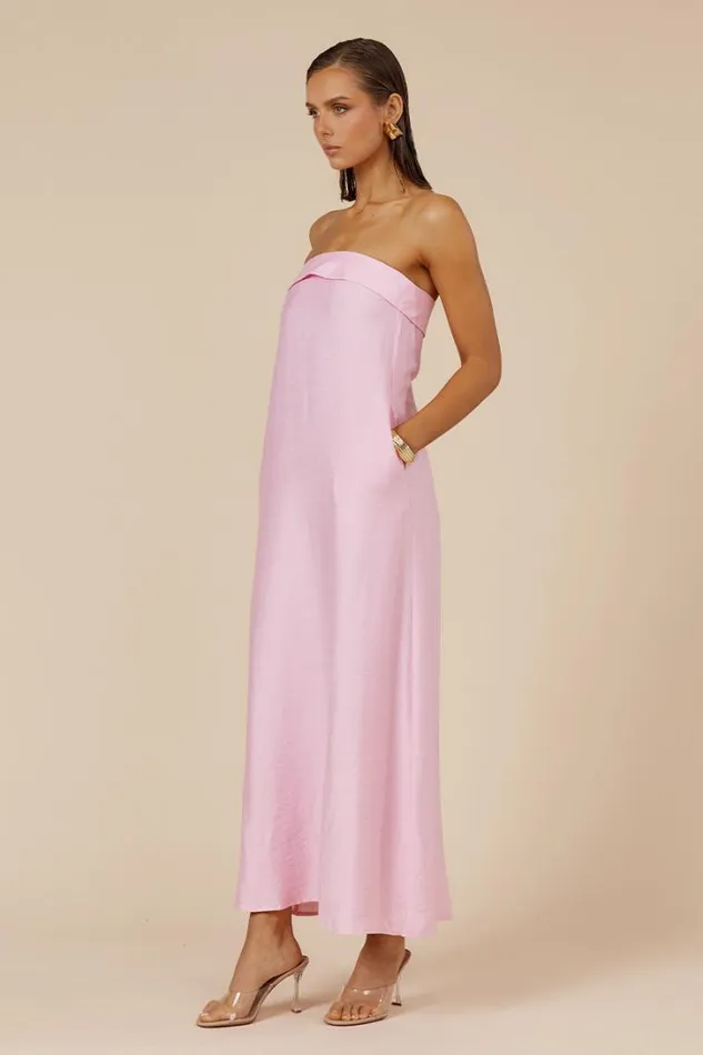 Runaway The Label Maxi Dresses SAPHIRA MAXI DRESS Bubblegum 8211 Women