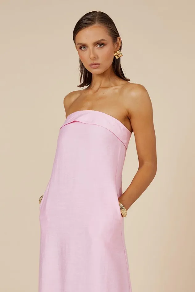 Runaway The Label Maxi Dresses SAPHIRA MAXI DRESS Bubblegum 8211 Women