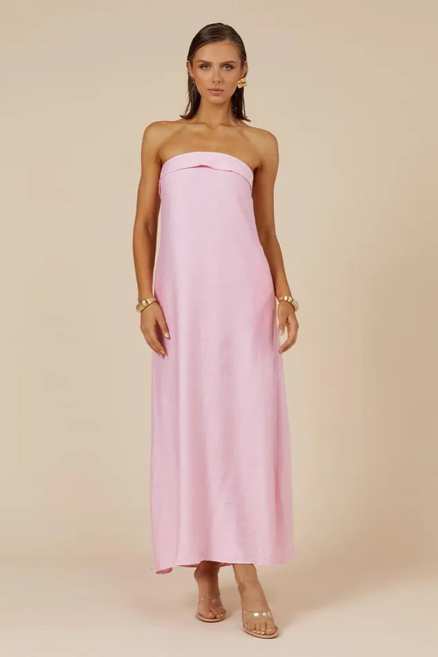 Runaway The Label Maxi Dresses SAPHIRA MAXI DRESS Bubblegum 8211 Women