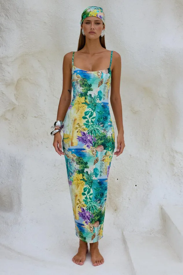 Runaway The Label Midi Dresses DEIA MIDI DRESS Esme Print 8211 Women