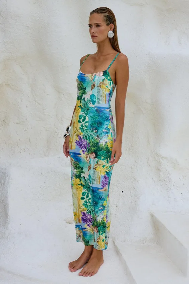 Runaway The Label Midi Dresses DEIA MIDI DRESS Esme Print 8211 Women