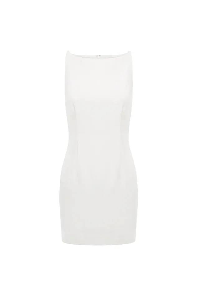 Runaway The Label Mini Dresses DYLAN MINI DRESS White 8211 Women