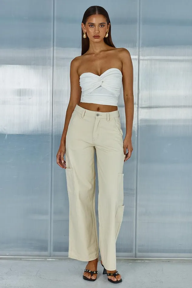 Runaway The Label Pants ZATARA PANT Sand 8211 Women