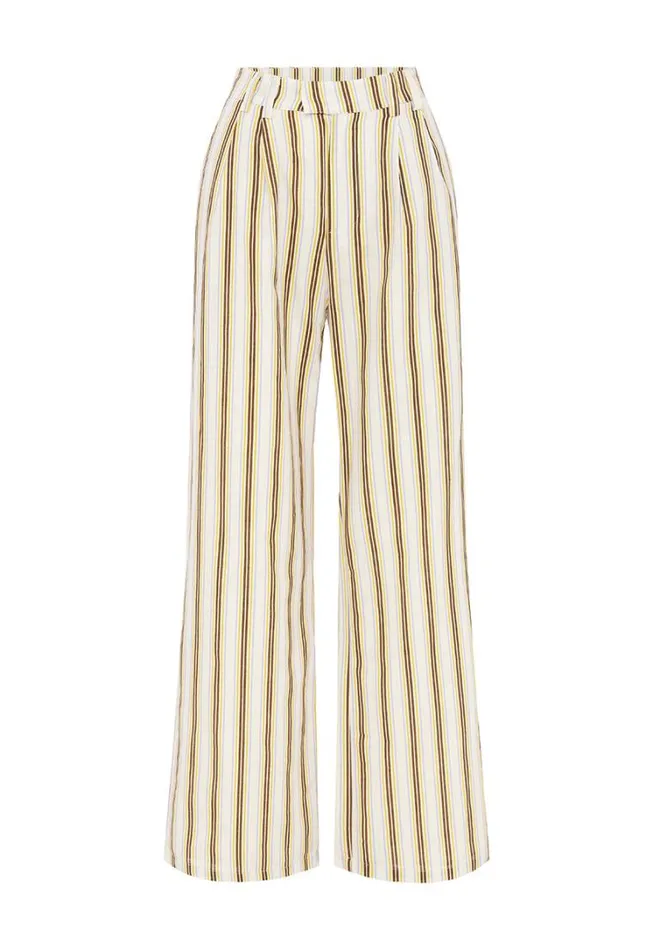 Runaway The Label Pants ZORIA PANT Vory Stripe 8211 Women
