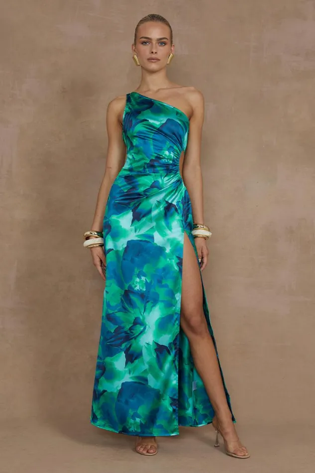 Runaway The Label Race Day Dresses BARZILIO DRESS Calista Green 8211 Women