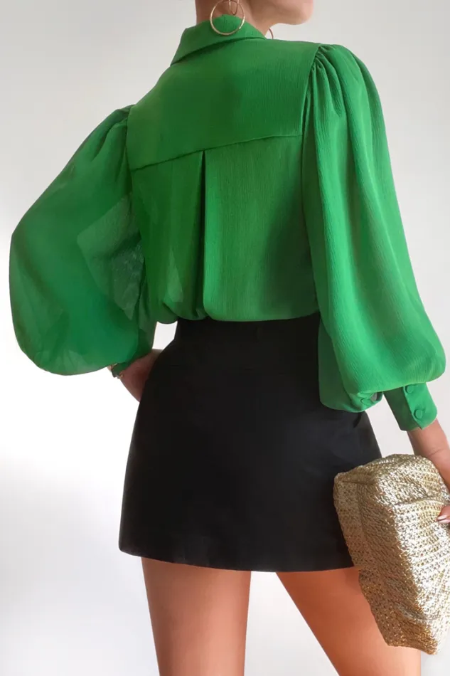Runaway The Label Shirts and Blouses FLEETWOOD BLOUSE Green 8211 Women