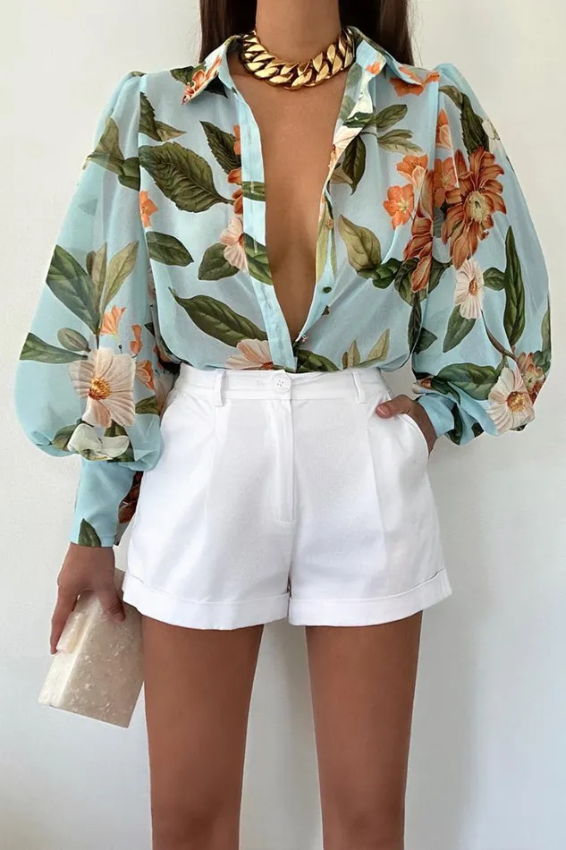 Runaway The Label Shirts and Blouses FLEETWOOD BLOUSE Maiori Blue 8211 Women