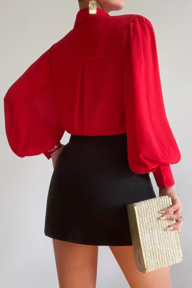 Runaway The Label Shirts and Blouses FLEETWOOD BLOUSE Red 8211 Women