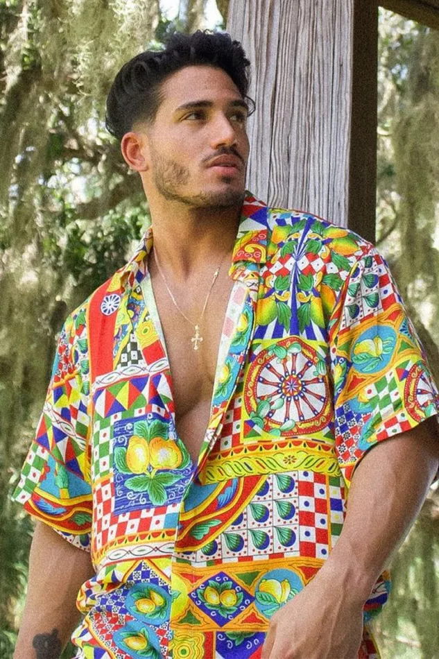 Runaway The Label Shirts DENNIS SHIRT Phaedra Print 8211 Men