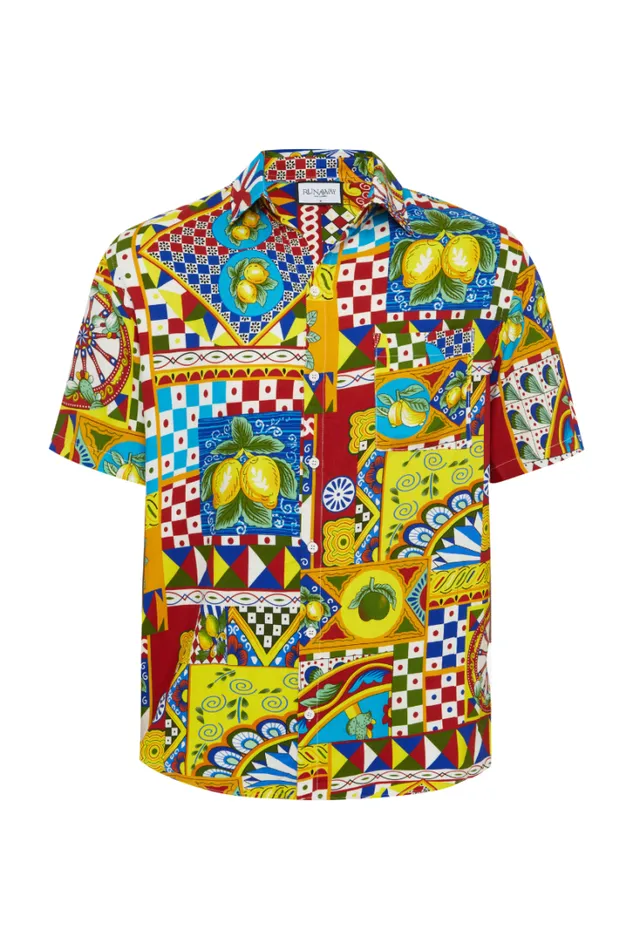 Runaway The Label Shirts DENNIS SHIRT Phaedra Print 8211 Men