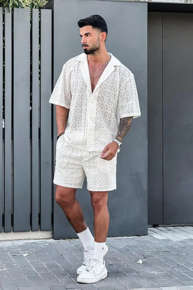 Runaway The Label Shorts MATILO SHORT Cream 8211 Men