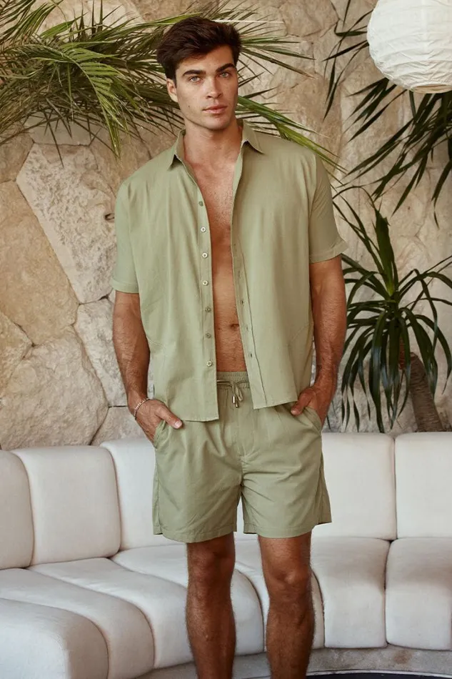 Runaway The Label Shorts SATORI SHORT Khaki 8211 Men