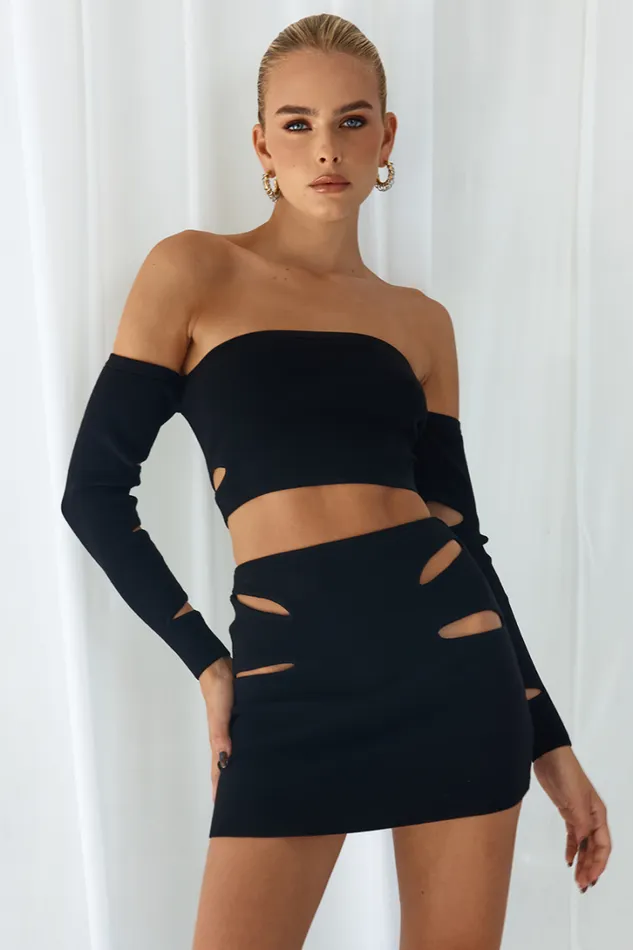 Runaway The Label Skirts LEONE MINI SKIRT Black 8211 Women Runaway The Label Skirts LEONE MINI SKIRT Black 8211 Women
