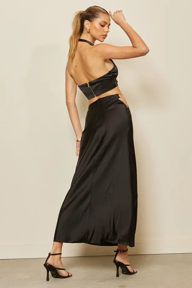 Runaway The Label Skirts Remi Slip Skirt Black 8211 Women Runaway The Label Skirts Remi Slip Skirt Black 8211 Women