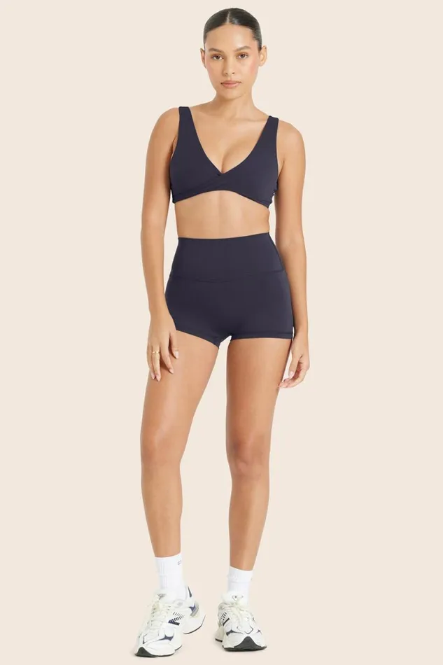 SET ACTIVE Activewear AIRLUXE BREATHE MINI SHORTS 8211 SPADES 8211 Women