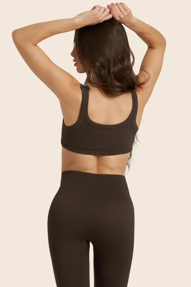 SET ACTIVE Activewear SCULPTFLEX POWER HOLD BRA 8211 ESPRESSO 8211 Women